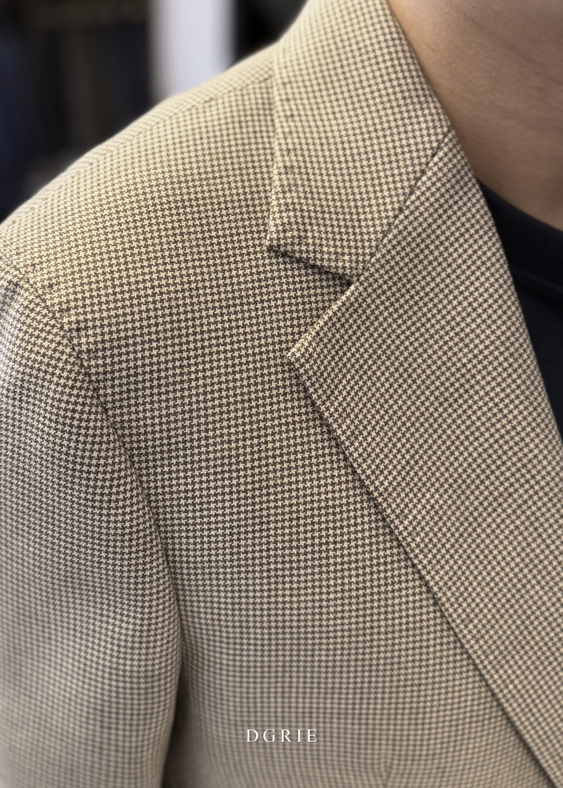 The Classic Mini-Houndstooth Soft Tailored Jacket 5 The Classic Mini-Houndstooth Soft Tailored Jacket