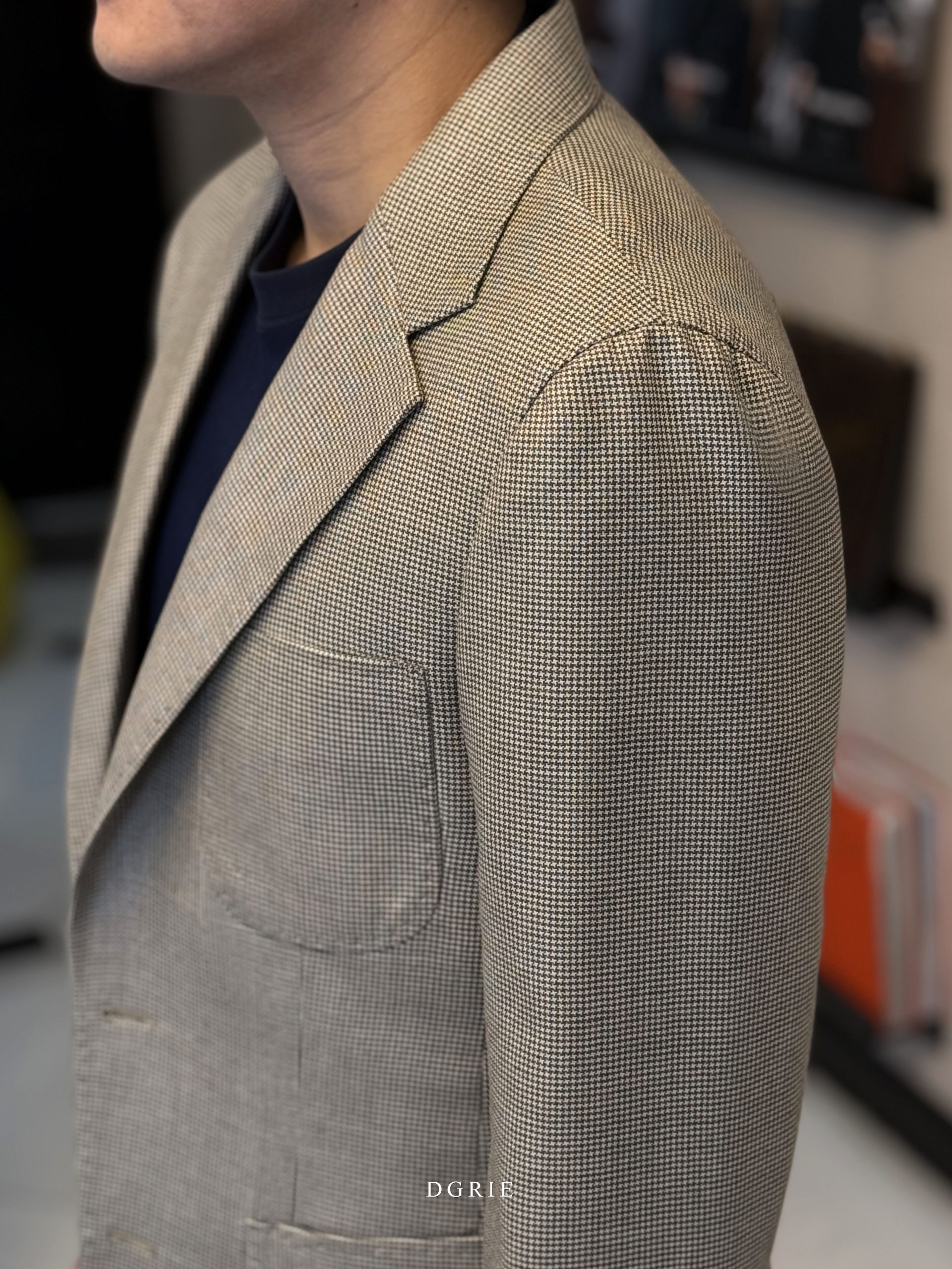 The Classic Mini-Houndstooth Soft Tailored Jacket 7 The Classic Mini-Houndstooth Soft Tailored Jacket
