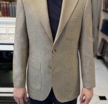 The Classic Mini-Houndstooth Soft Tailored Jacket