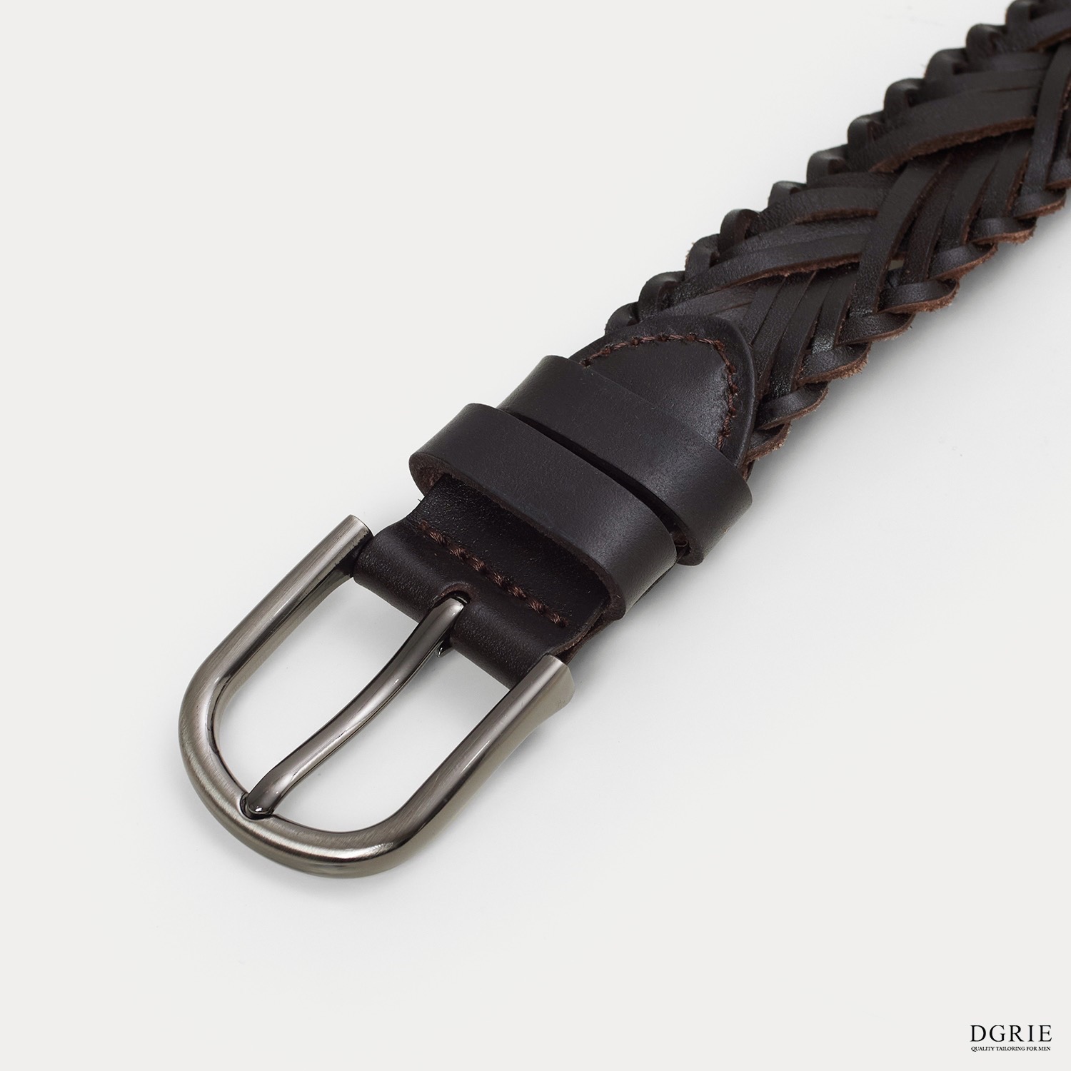 เข็มขัด The Portofino Black Woven Belt - DGRIE 5 เข็มขัด The Portofino Black Woven Belt - DGRIE