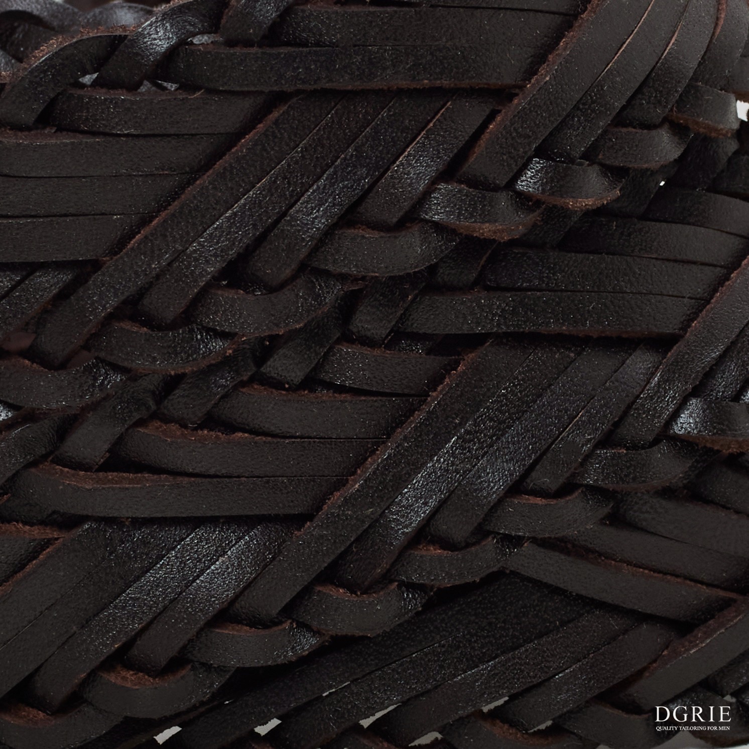 เข็มขัด The Portofino Black Woven Belt - DGRIE 7 เข็มขัด The Portofino Black Woven Belt - DGRIE
