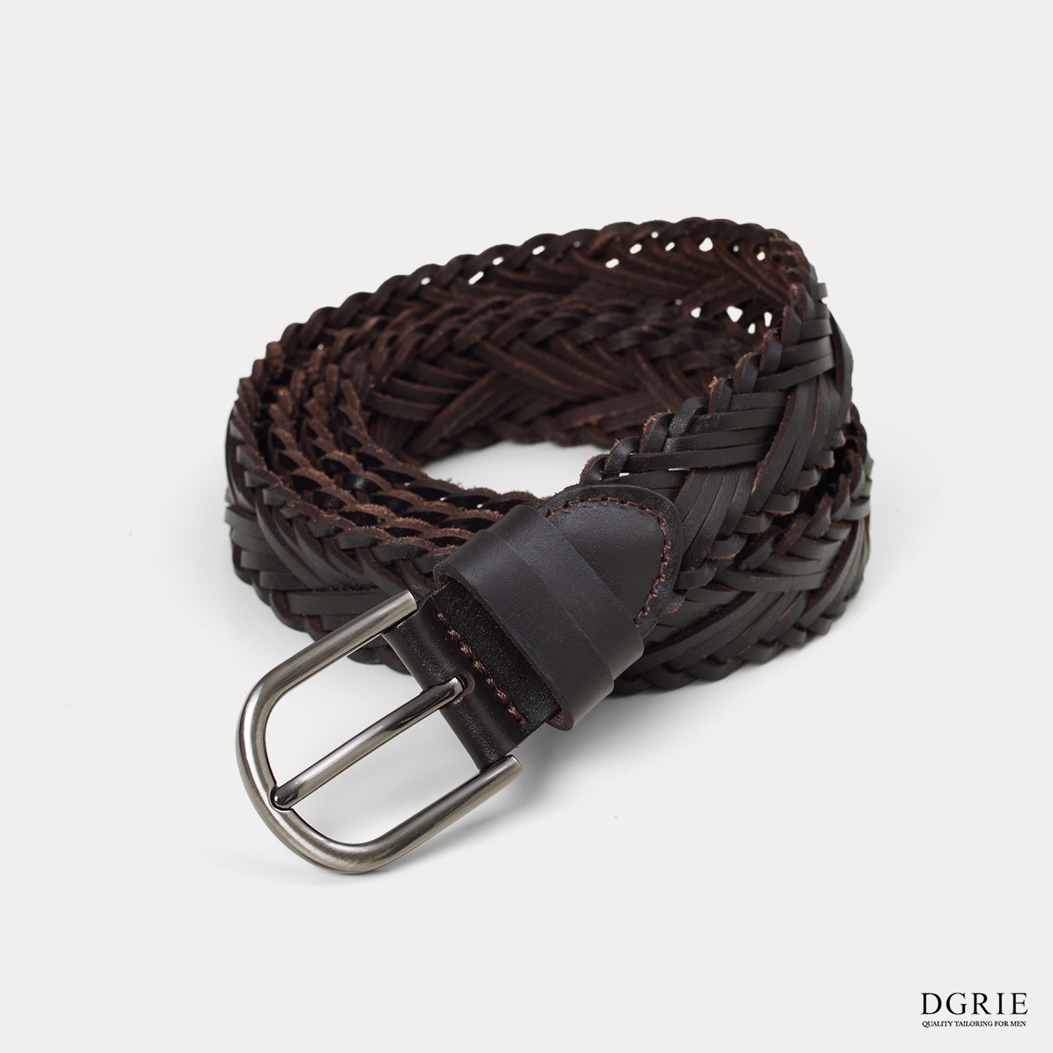เข็มขัด The Portofino Black Woven Belt - DGRIE 4 เข็มขัด The Portofino Black Woven Belt - DGRIE
