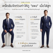Tips for looking "expensive" when wearing a suit.