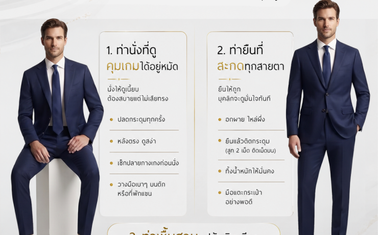Tips for looking "expensive" when wearing a suit.