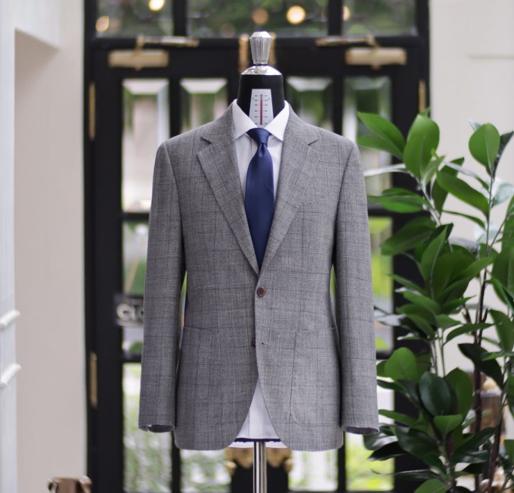 DGRIE - Classic Light Grey Plaid Suit in Loro Piana Summertime 21 DGRIE - Classic Light Grey Plaid Suit in Loro Piana 'Summertime'