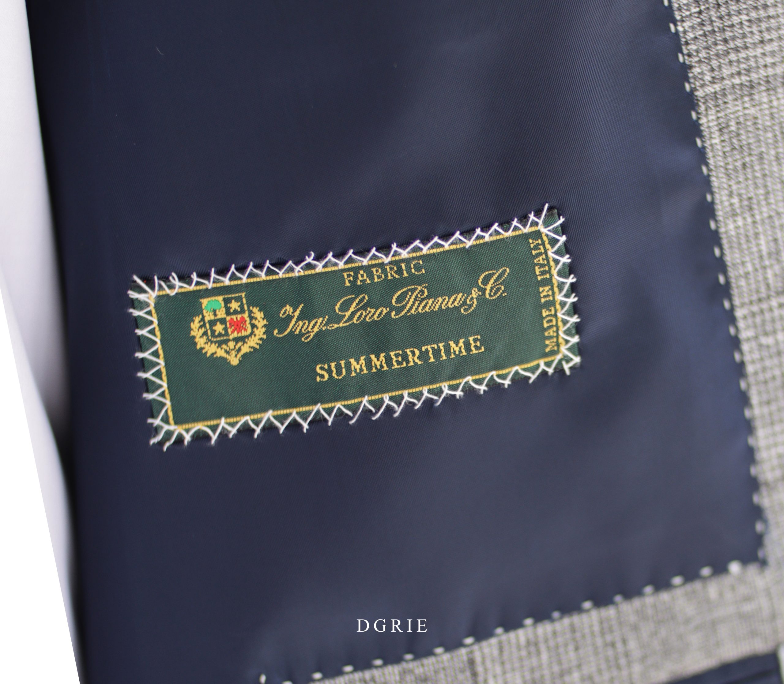 DGRIE - Classic Light Grey Plaid Suit in Loro Piana Summertime 7 DGRIE - Classic Light Grey Plaid Suit in Loro Piana 'Summertime'