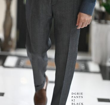 DGRIE PANTS 82 - BLACK DENIM ตัดกางเกงยีนส์สีเทาดำ
