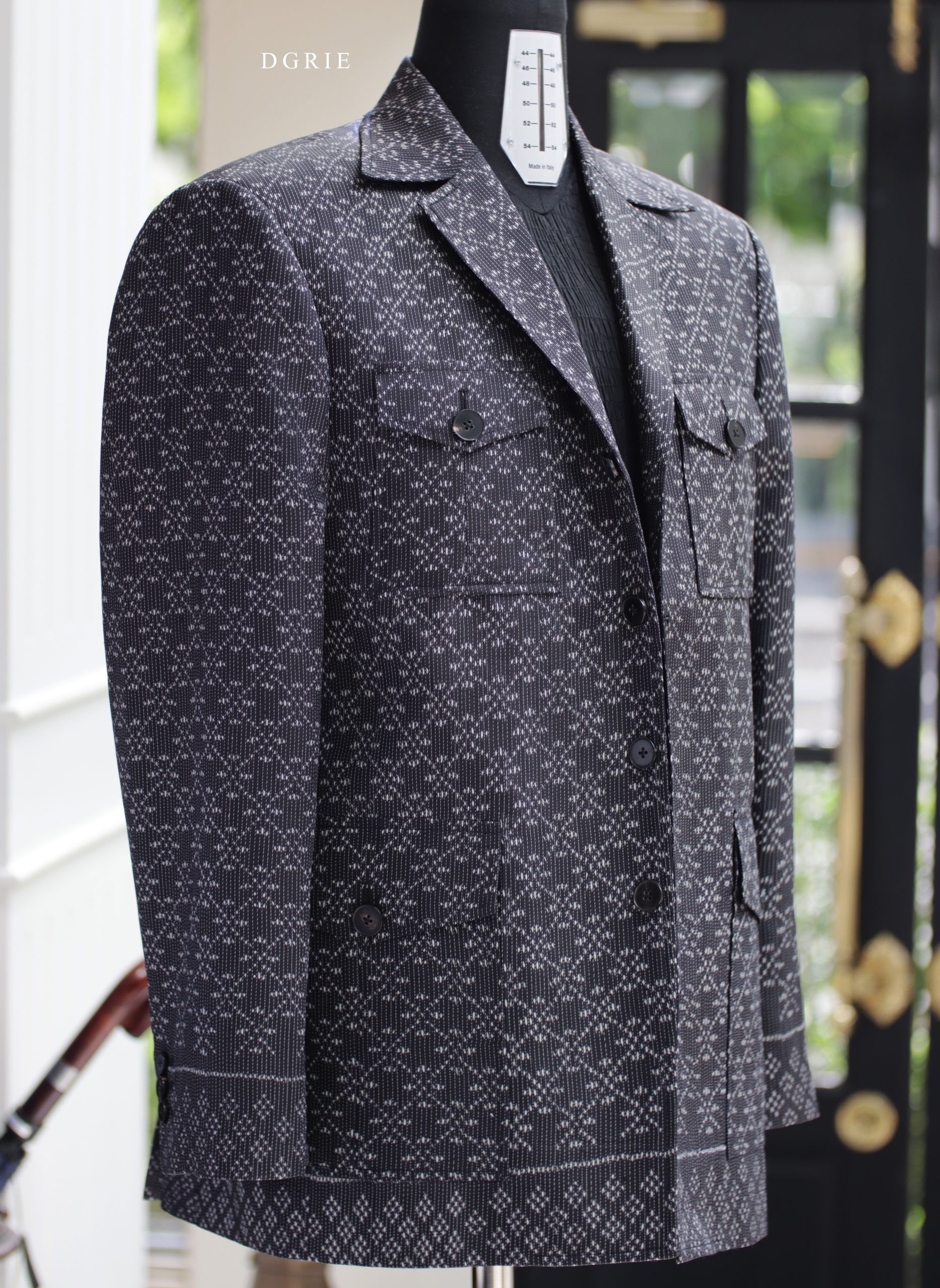 Thai Silk Safari Jacket (แจ็กเก็ตซาฟารีผ้าไหมไทย) 4 Thai Silk Safari Jacket (แจ็กเก็ตซาฟารีผ้าไหมไทย)