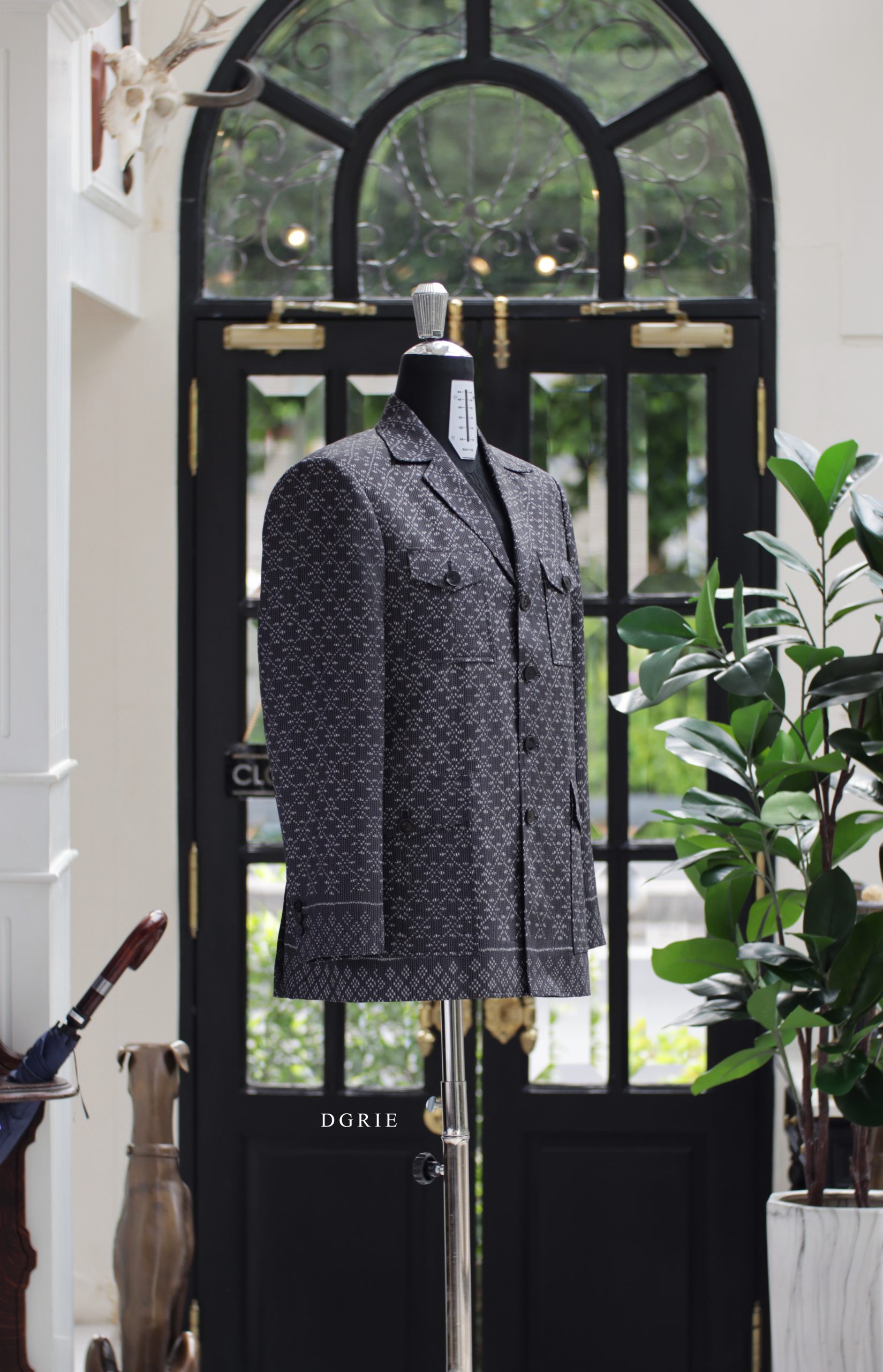 Thai Silk Safari Jacket (แจ็กเก็ตซาฟารีผ้าไหมไทย) 6 Thai Silk Safari Jacket (แจ็กเก็ตซาฟารีผ้าไหมไทย)
