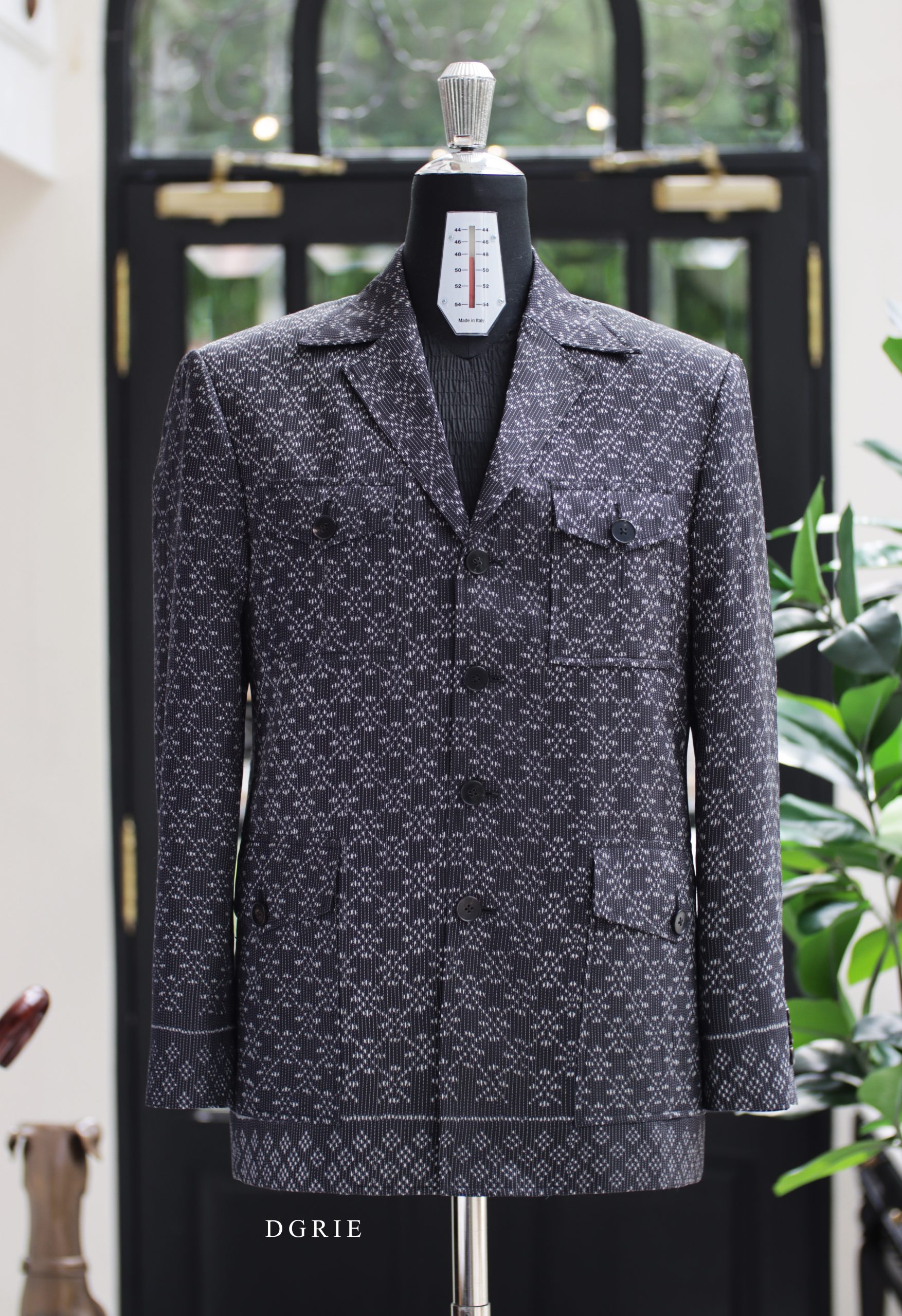 Thai Silk Safari Jacket (แจ็กเก็ตซาฟารีผ้าไหมไทย) 8 Thai Silk Safari Jacket (แจ็กเก็ตซาฟารีผ้าไหมไทย)