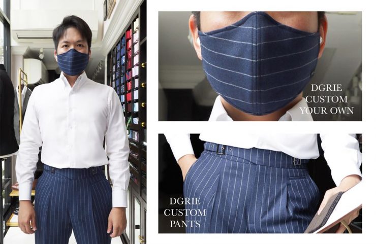 DGRIE CUSTOM PANTS V.18 ตัดกางเกง Gurkha วินเทจ ลายทาง 21 dgrie custom your own x dgrie custom pants dgrie 2