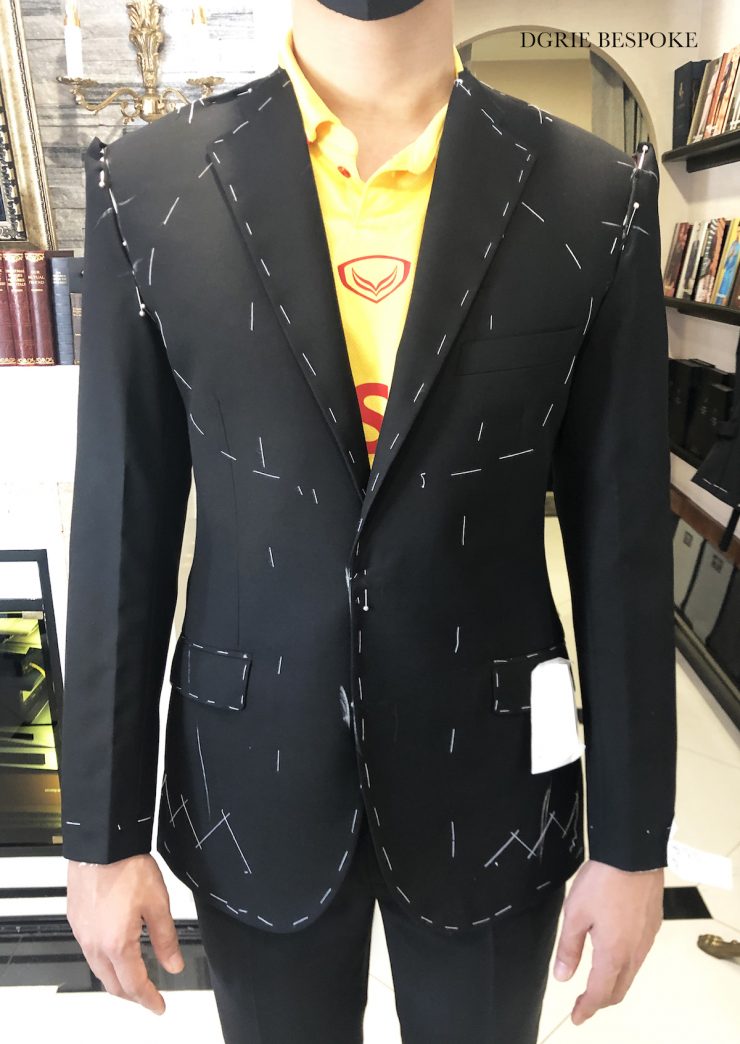 Fitting Original Black Suits: ฟิตติ้งสูทที่ดีพอดีทุกสัดส่วน 16 fitting original black suits dgrie