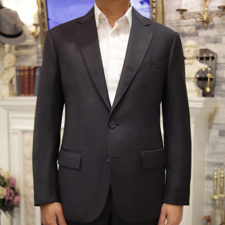 DGRIE DARK GREY SUIT: ตัดสูทสีเทา 100% Wool 24 dgrie dark grey suit 100 wool dgrie 4