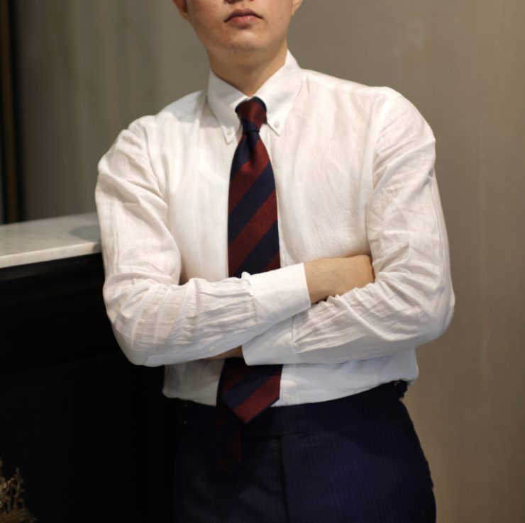 DGRIE Custom Classic White Linen Shirts: ตัดเชิ้ตลินินสไตล์วินเทจ 23 dgrie custom classic white linen shirts dgrie 7