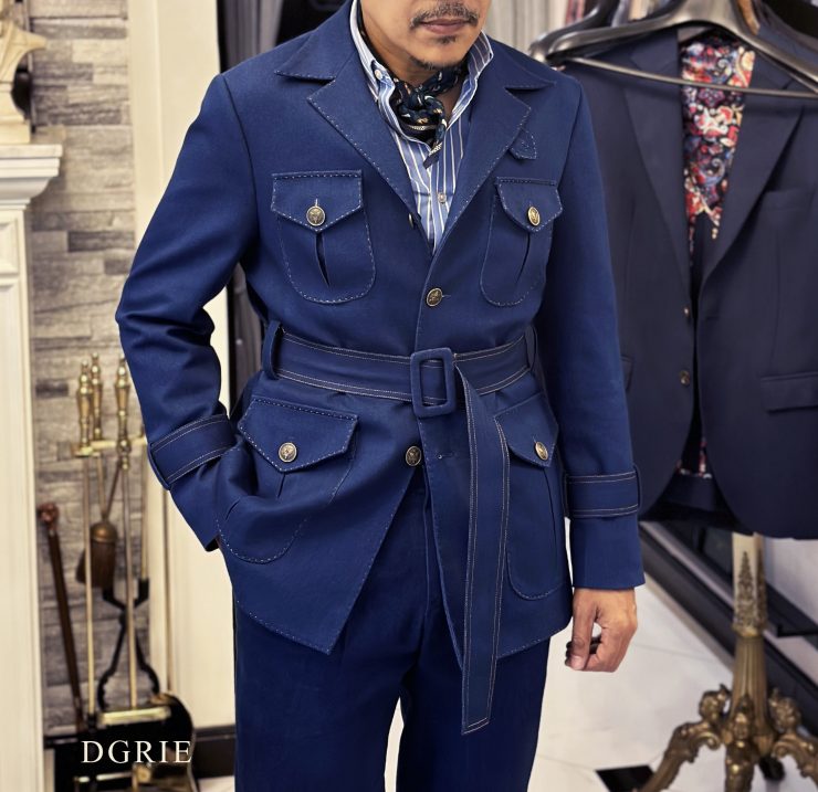 DGRIE - CUSTOM SAFARI JACKET ตัดเสื้อซาฟารี 15 DGRIE - CUSTOM SAFARI JACKET ตัดเสื้อซาฟารี