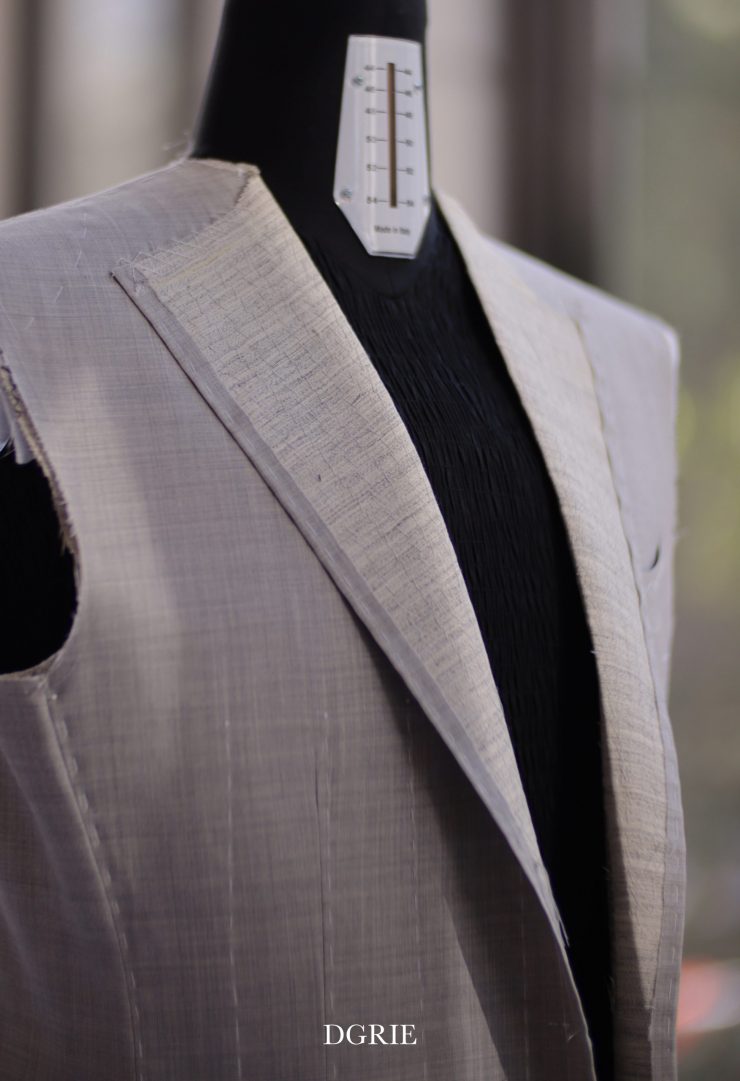 DGRIE Full Canvas Lapel Hand Stitch Lapel Suits 16 DGRIE Full Canvas Lapel Hand Stitch Lapel Suits
