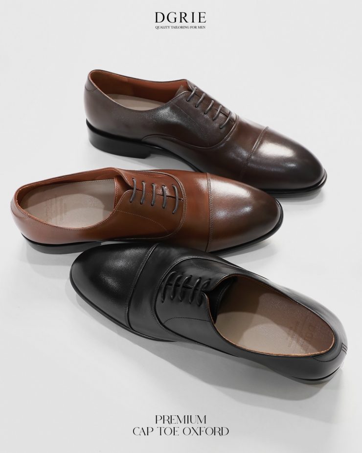 DGRIE Cap Toe Oxford รองเท้าหนัง 89 DGRIE Cap Toe Oxford รองเท้าหนัง