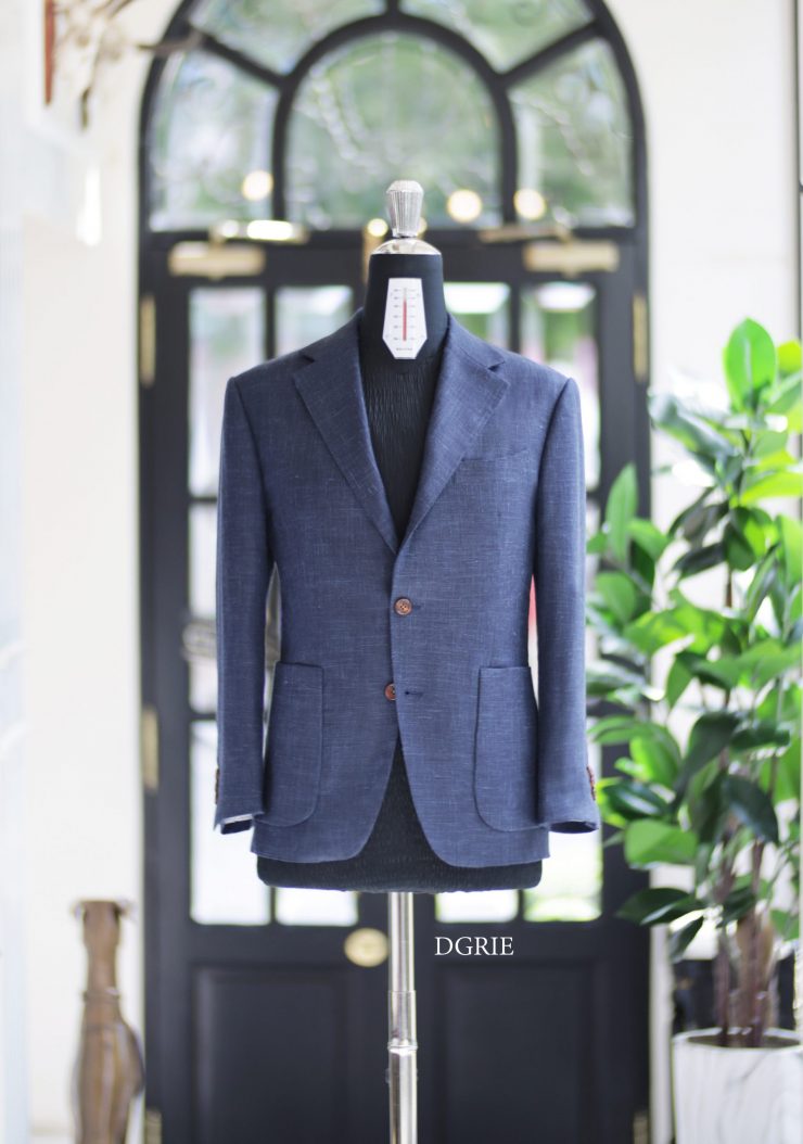 DGRIE - ตัดสูท Italy Wool Silk Linen Jacket