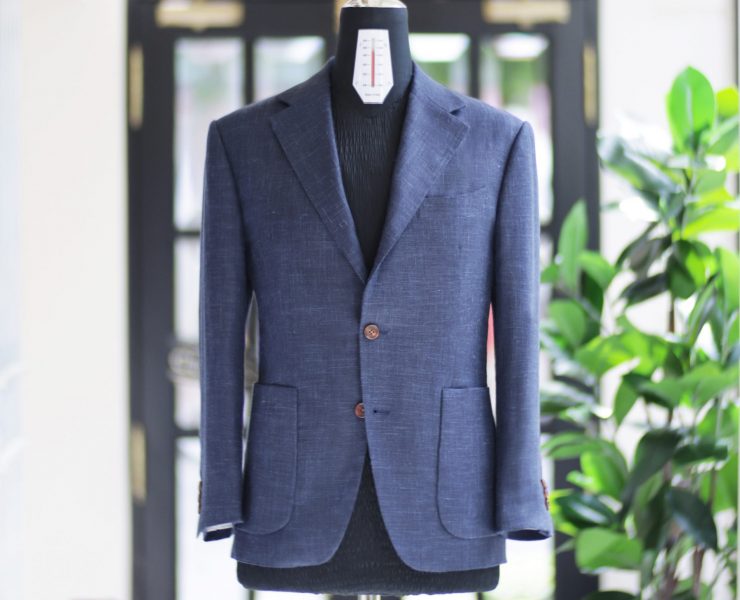 DGRIE - ตัดสูท Italy Wool Silk Linen Jacket