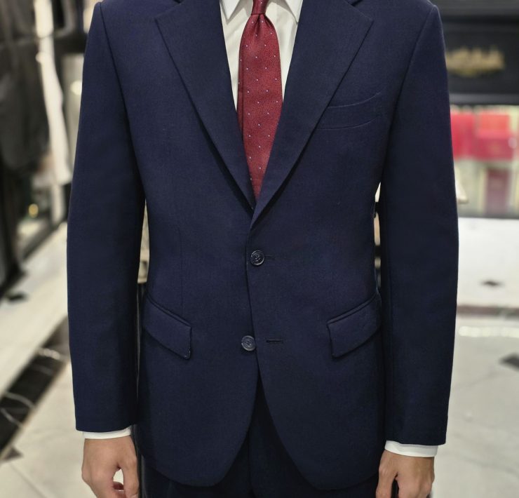 ตัดสูท DGRIE Basic Navy Suits - Classic Notch Lapel 16 ตัดสูท DGRIE Basic Navy Suits - Classic Notch Lapel