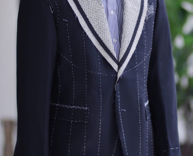 DGRIE - Fitting Classic Peak Lapel Full Canvas Suit