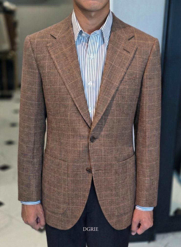 DGRIE Window Flannel Wool Jacket
