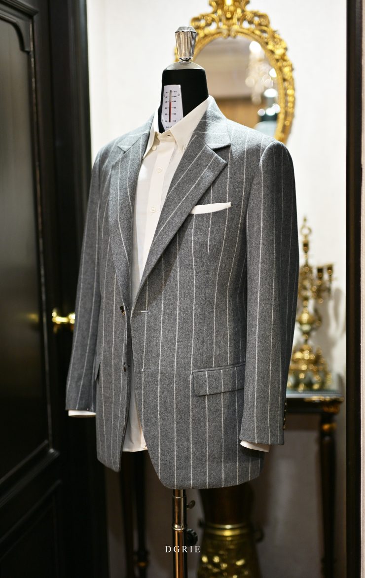Chalk-stripe Drapers Lady Sanfelice Flannels Suits 1 Chalk-stripe Drapers Lady Sanfelice Flannels Suits