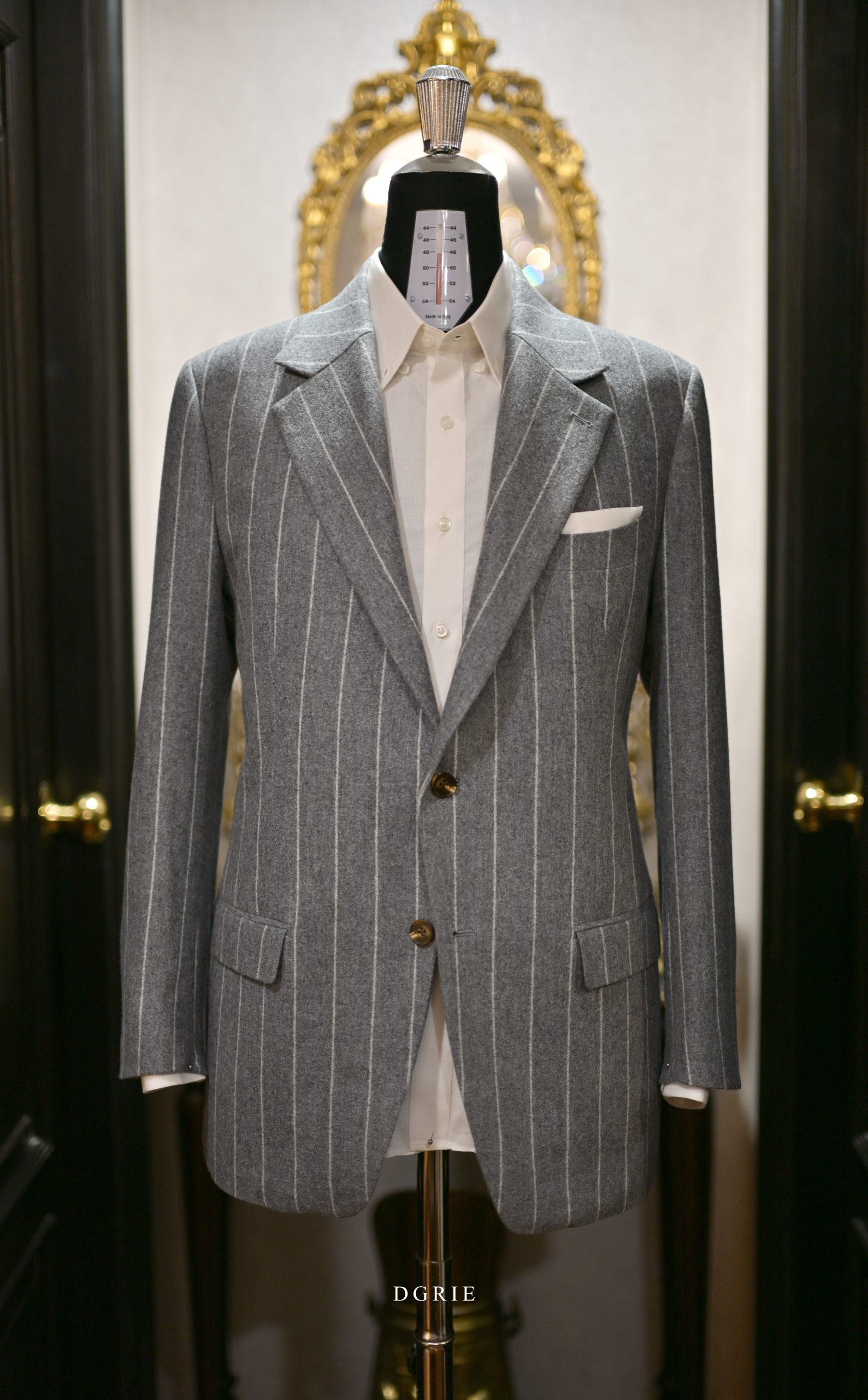 Chalk-stripe Drapers Lady Sanfelice Flannels Suits 3 Chalk-stripe Drapers Lady Sanfelice Flannels Suits