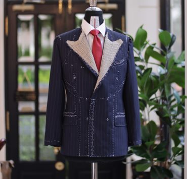 Double Breasted Classic Peak Lapel (Full Canvas Construction)