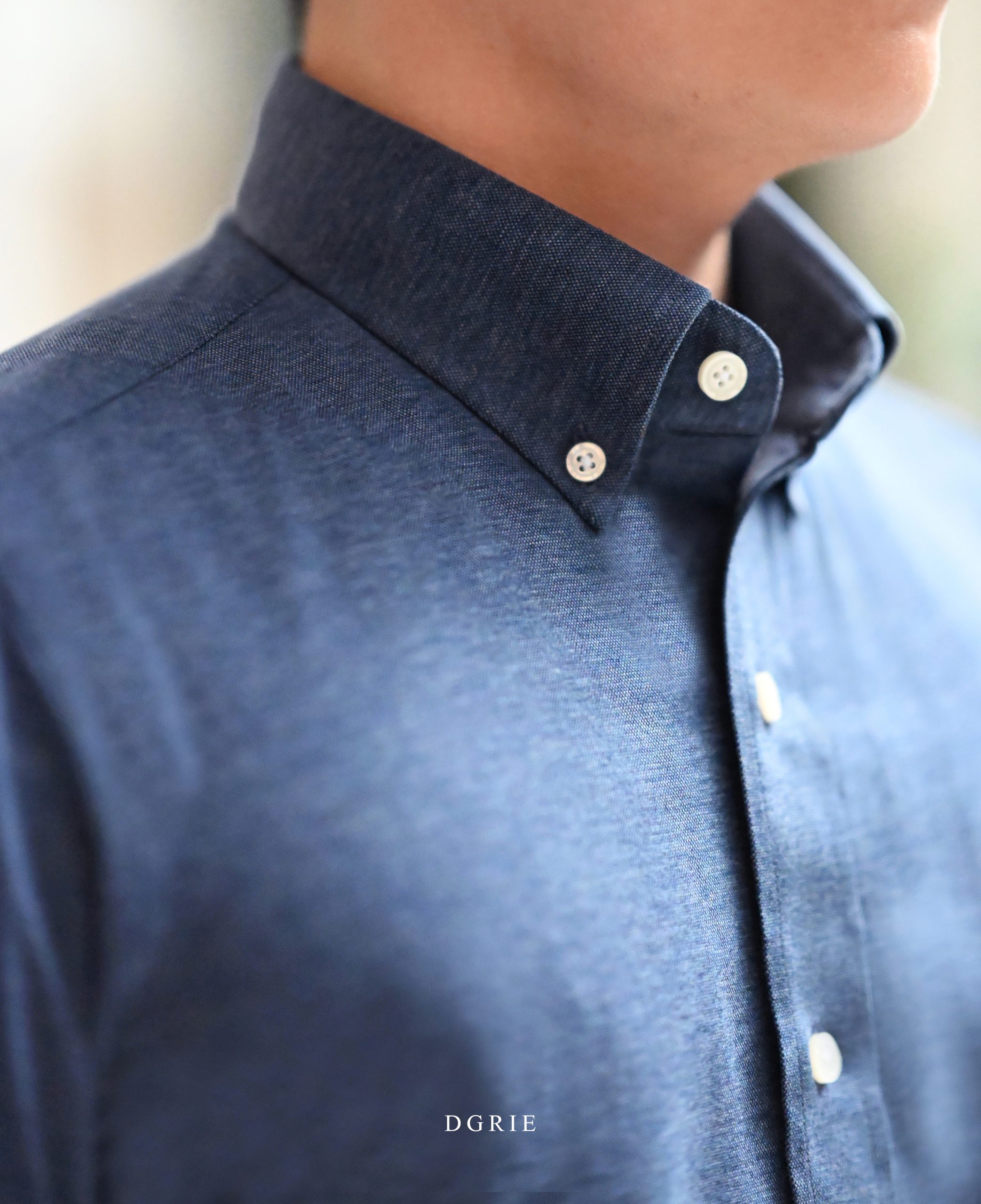 The Navy Knit Button-Down Polo Shirt เสื้อเชิ้ตแขนยาว 3 The Navy Knit Button-Down เสื้อเชิ้ตแขนยาว