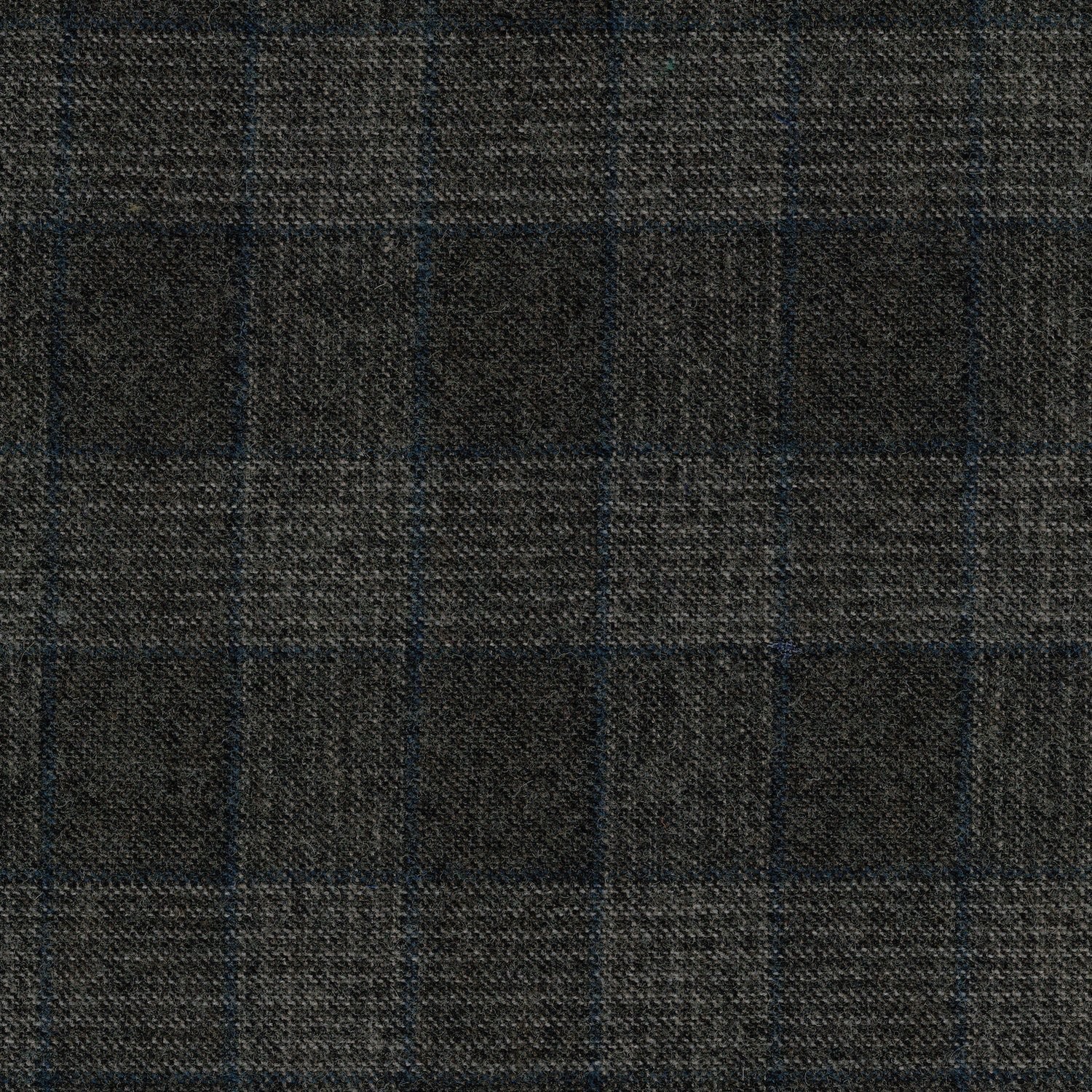 Grey 708077 - 100% Tweed Flannel Wool Suit