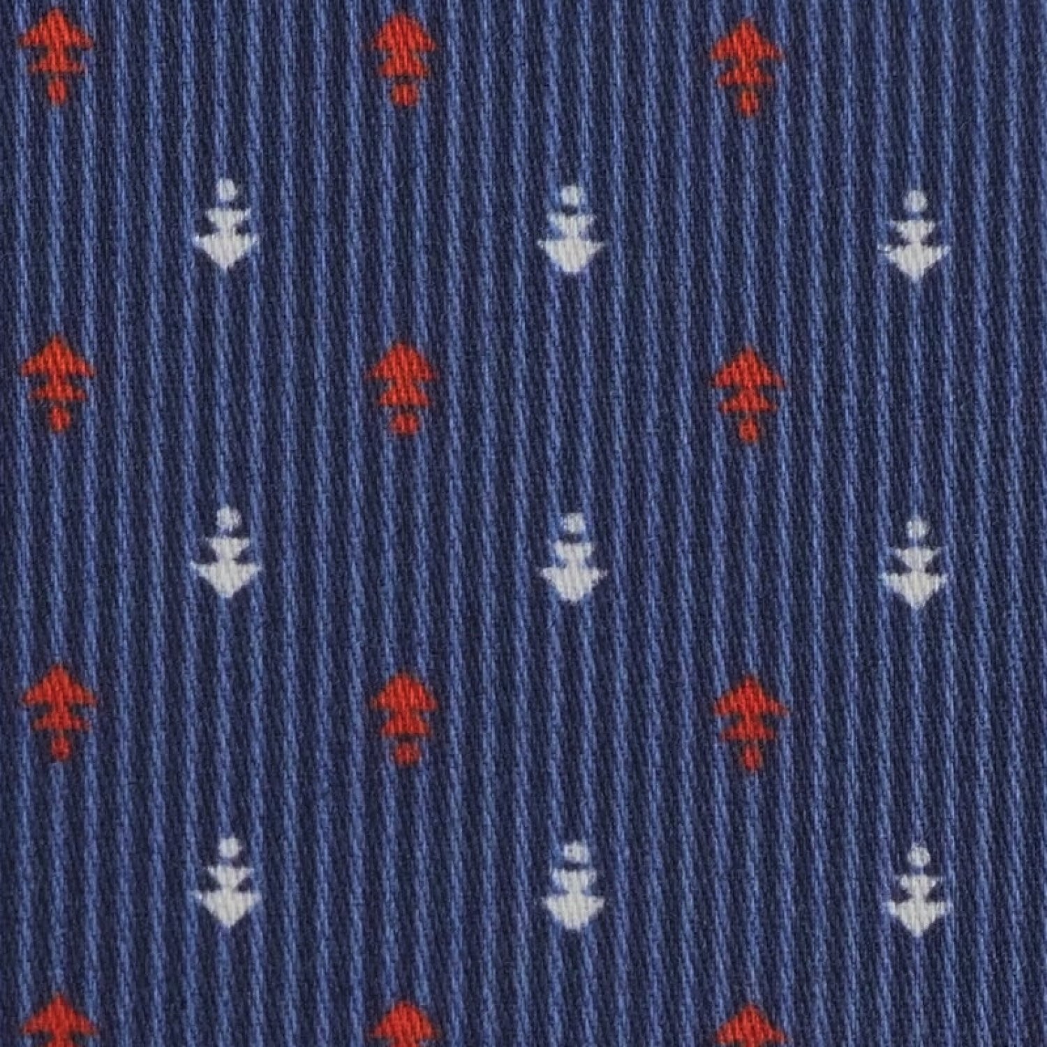 Blue PRT2344 - 100% cotton printed shirts