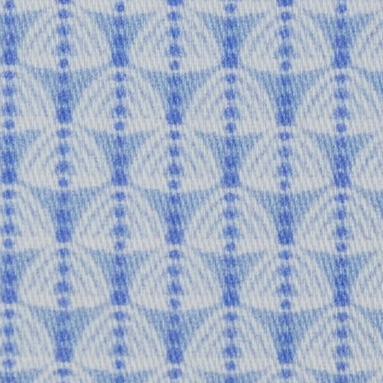 Blue PRT2353 - 100% cotton printed shirts