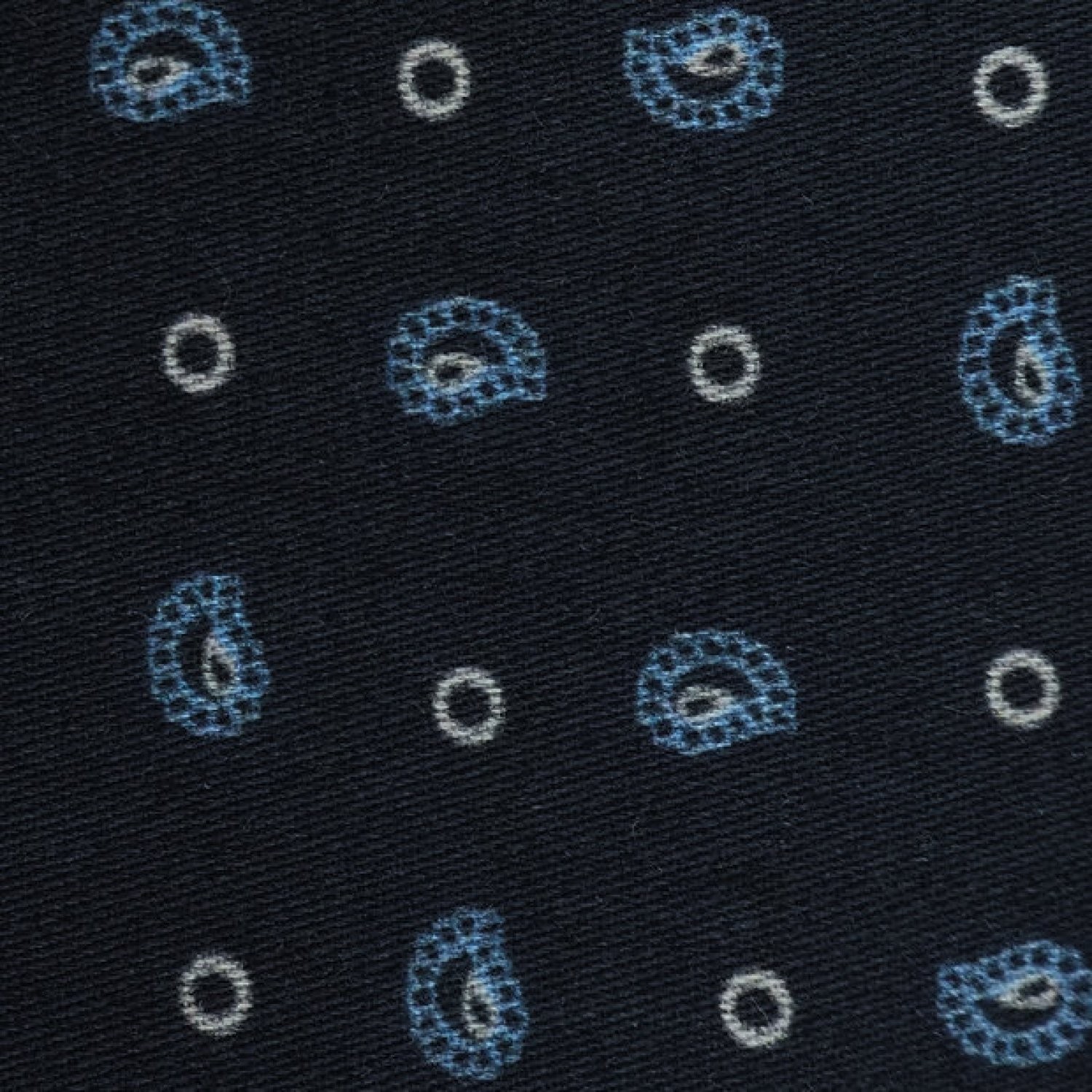 Blue PRT2416 - 100% cotton printed shirts