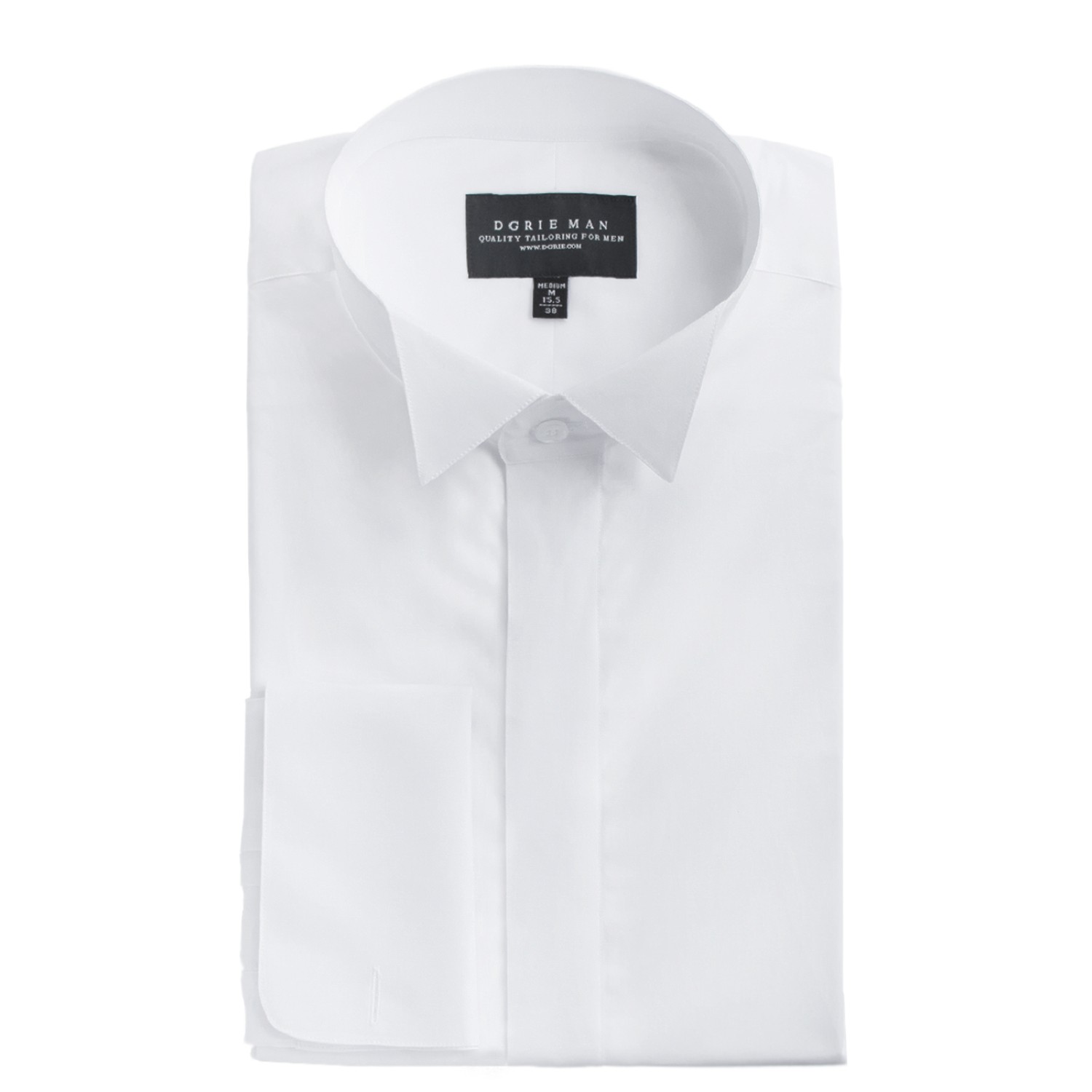PLAIN WHITE WINGTIP SHIRT 