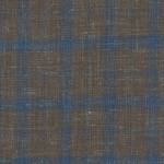 Brown 103014 - Wool Silk Linen Stretch Suit