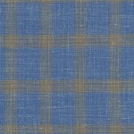 Blue 103018 - Wool Silk Linen Stretch Suit