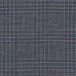 Blue 103020 - Wool Silk Linen Stretch Suit