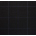 Casual Black Blue Window Suit