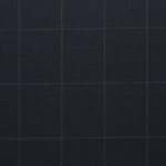 Dark Navy Blue Big Windows Suit