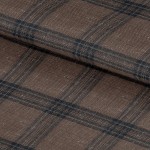 Brown 25058 - Wool Silk Linen Suit