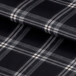 Black 25091 - Wool Silk Linen Suit