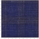 Blue 26002-4 - Wool Silk Linen Suit