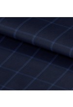Blue 100330 - 100% Wool Suit