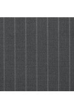 Medium Gray Chalk Striped Pants