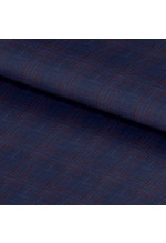 Blue 25026 - Wool Silk Linen Suit