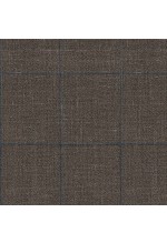 Brown 25065 - Wool Silk Linen Suit