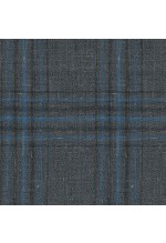 Grey 25078 - Wool Silk Linen Pants