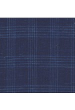 Blue 701334 - Wool Linen Pants