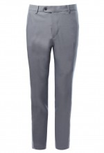 กางเกงสีเทา ทรงกระบอกเล็ก